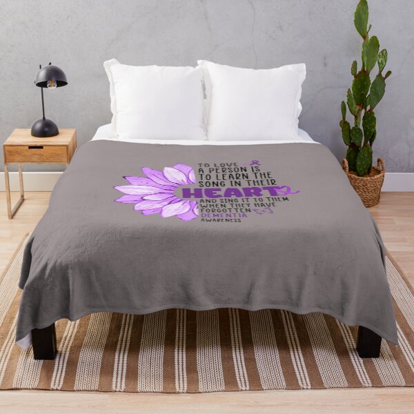 Item preview, Purple Sunflower Dementia Awareness designed and sold by AlienOccupation.