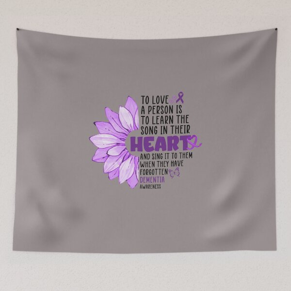 Item preview, Purple Sunflower Dementia Awareness designed and sold by AlienOccupation.