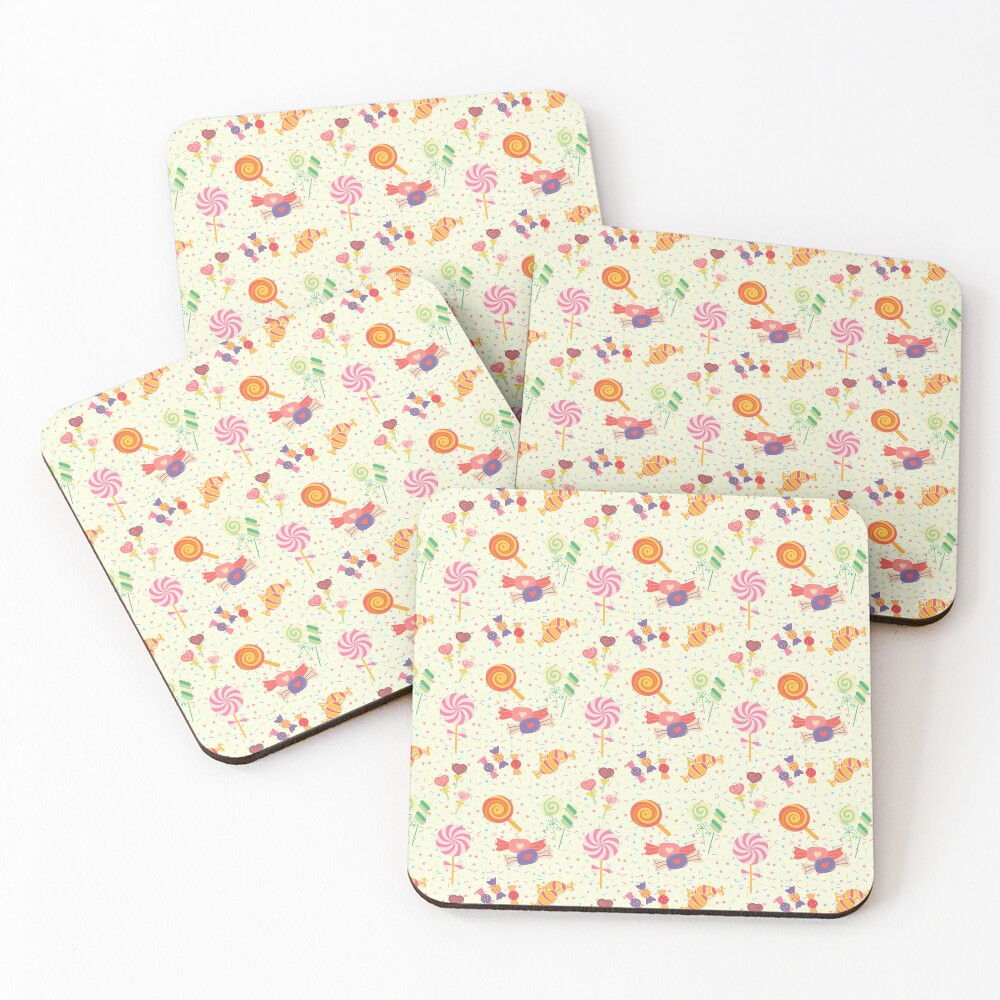 Item preview, Coasters (Set of 4) designed and sold by MagicAtlasArt.