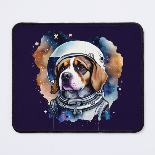 Item preview, Astronaut beagle dog in space designed and sold by Astralia.