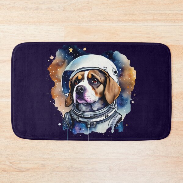 Item preview, Astronaut beagle dog in space designed and sold by Astralia.