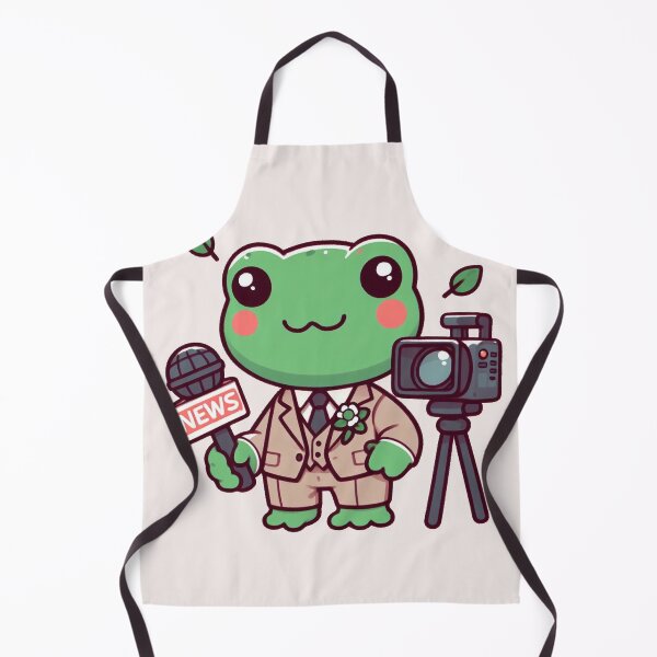 Item preview, Journalist Frog designed and sold by LemuellTrends.