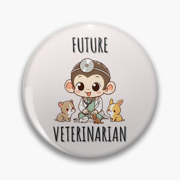 Item preview, Future Veterinarian Monkey designed and sold by LemuellTrends.
