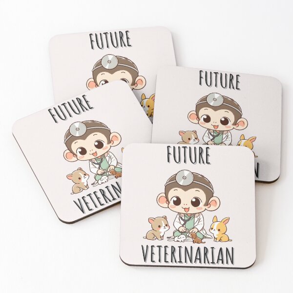 Item preview, Future Veterinarian Monkey designed and sold by LemuellTrends.