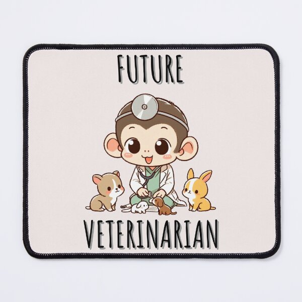 Item preview, Future Veterinarian Monkey designed and sold by LemuellTrends.