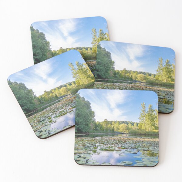 Item preview, Lily Pads in a Pond in the Sun designed and sold by jrtwynam.