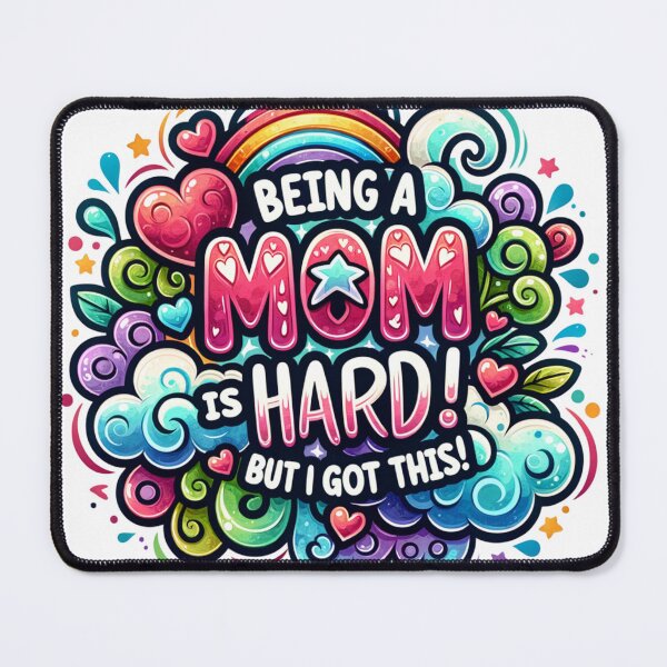 Item preview, Being a Mom is Hard! But I Got This! designed and sold by PassionforLove.