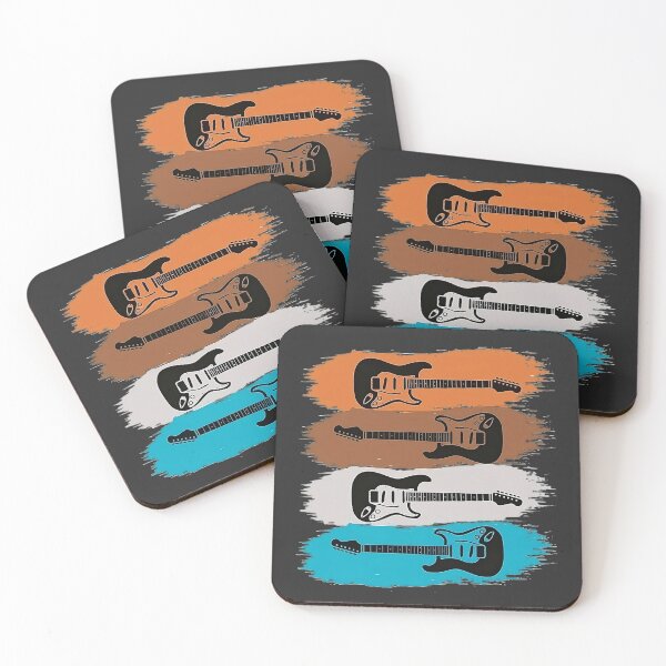 Item preview, Various guitars with colors designed and sold by Barbbie.