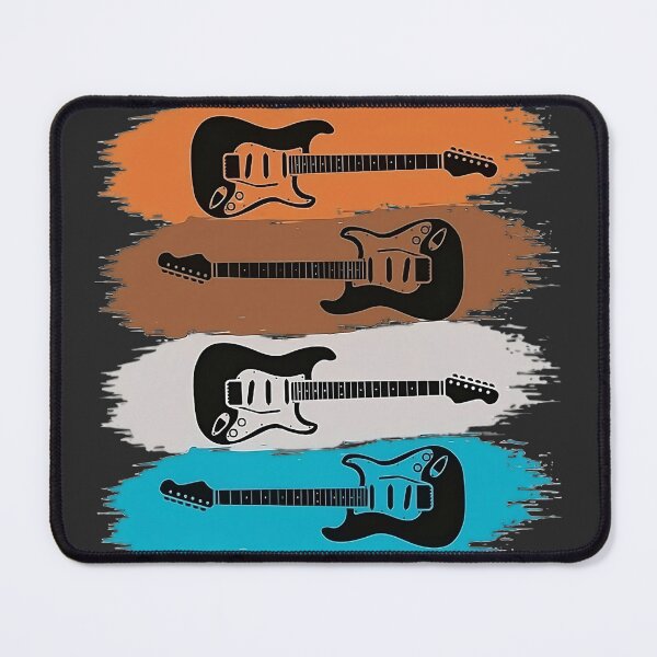Item preview, Various guitars with colors designed and sold by Barbbie.