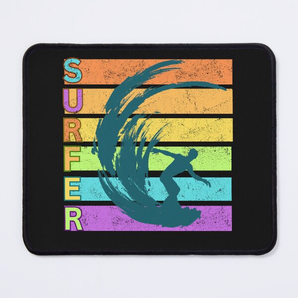Item preview, Colorful Grunge Textured Surfer Design designed and sold by AlienOccupation.