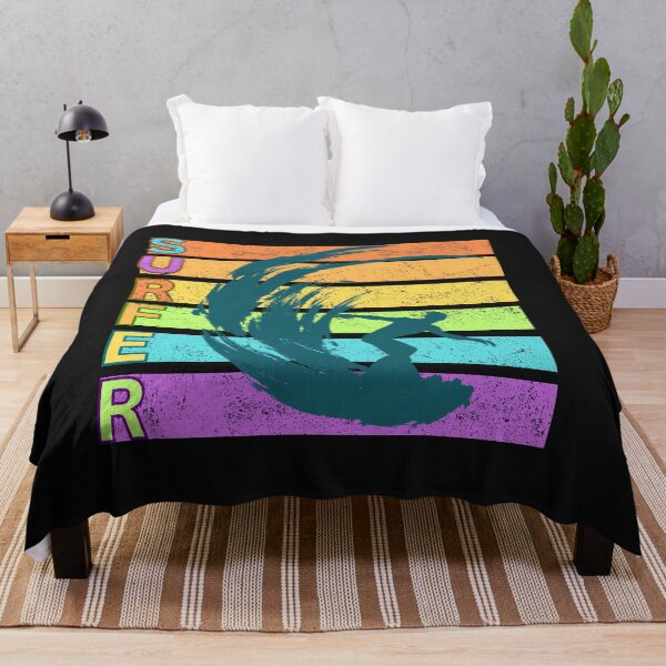 Item preview, Colorful Grunge Textured Surfer Design designed and sold by AlienOccupation.