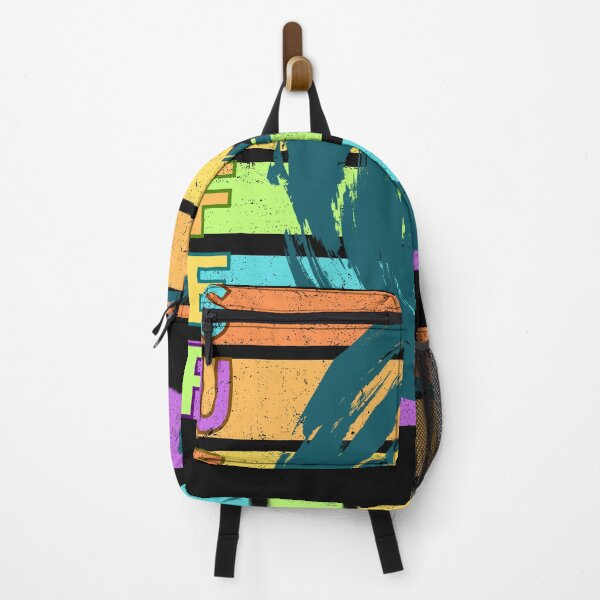 Item preview, Colorful Grunge Textured Surfer Design designed and sold by AlienOccupation.