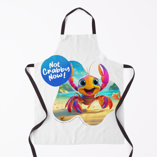 Item preview, Not Crabby Now! - 3D Illustration designed and sold by SAVEUSWOW.