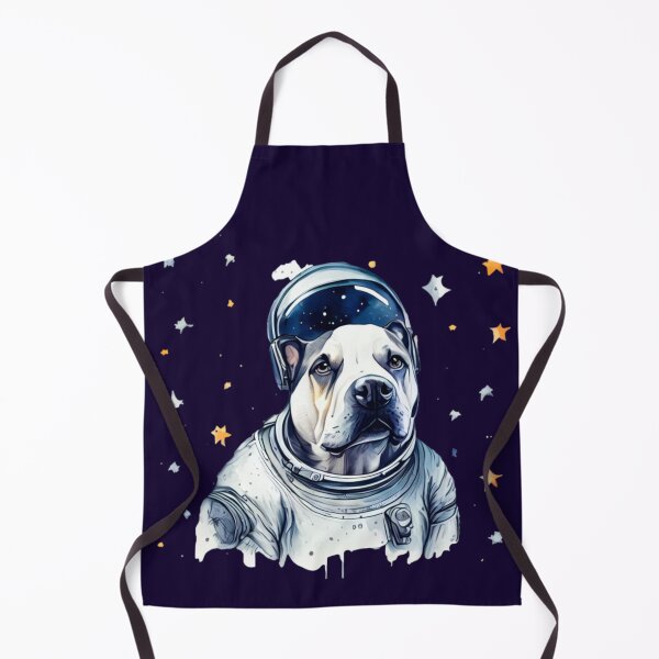 Item preview, Dogo Argentino astronaut in space designed and sold by Astralia.