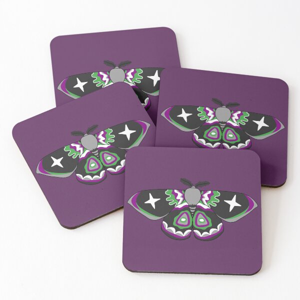 Item preview, A-spec Pride Moth  designed and sold by Fave101.