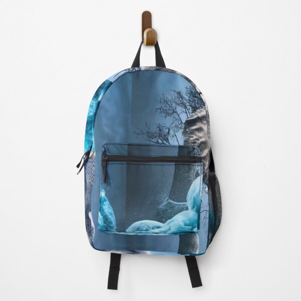 Item preview, Elephant Portrait. snow scene designed and sold by ElephantVibes.