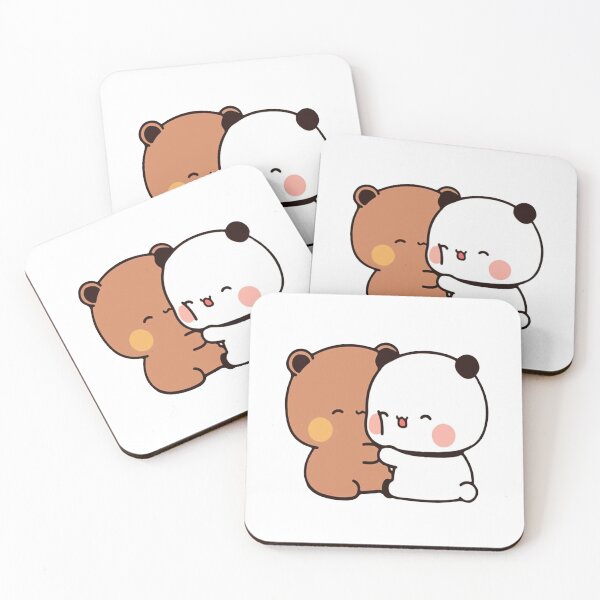 Item preview, Cute funny humor holiday birthday gift lovely cats friend girlfriend Panda Bear Brownie Sugar BuBu DuDu Mochi Milk peach Valentine xmas goma Couple 2024 designed and sold by DaresToDream.