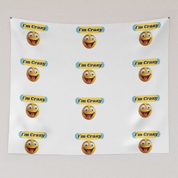 Item preview, I'm Crazy designed and sold by CHRISMARTE.