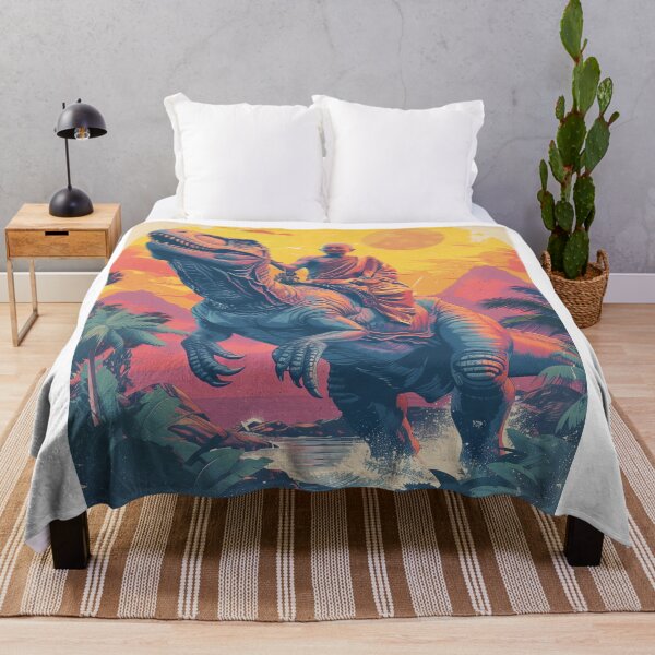Item preview, budhha riding dinosaur Tyrannosaurus designed and sold by Rockwpapart.