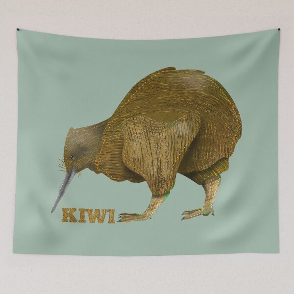 Item preview, Kiwi New Zealand Bird designed and sold by piedaydesigns.