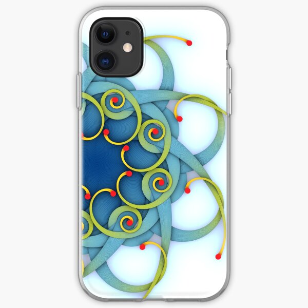 Organic Swurl 414 iPhone Soft Case