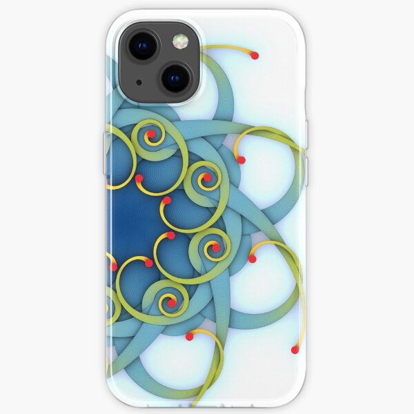 Organic Swurl 414 iPhone Soft Case
