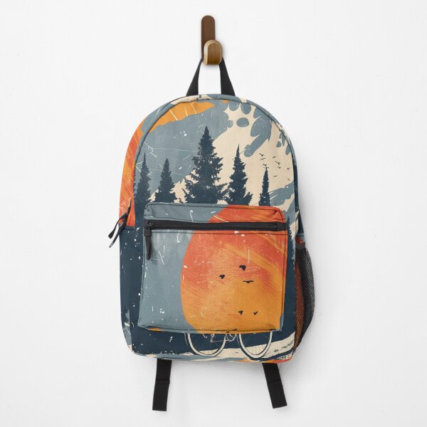 Item preview, cycling in mountain sunset designed and sold by Rockwpapart.