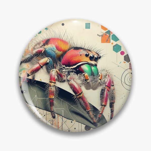 Item preview, Geo Jumping Spider designed and sold by Spiderfalls.