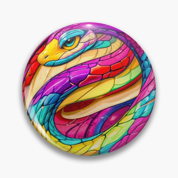 Item preview, Rainbow snake designed and sold by Iiibear888.