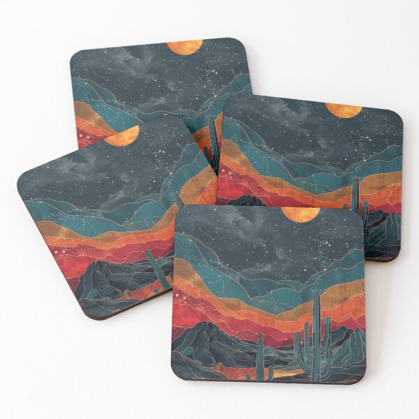 Item preview, deseart sunset art designed and sold by Rockwpapart.