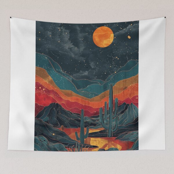 Item preview, deseart sunset art designed and sold by Rockwpapart.