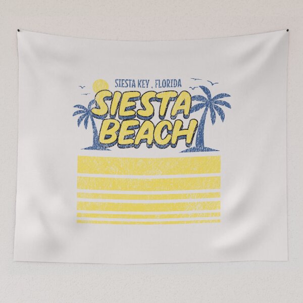 Item preview, Vintage Siesta Beach Siesta Key Florida designed and sold by LazyLoungeCo.