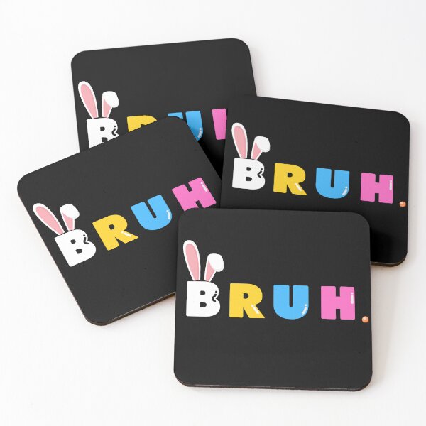 Aperçu de l'œuvre Bruh Meme Easter Day, Funny Bunny Eggs  créée et vendue par ZACK ART.