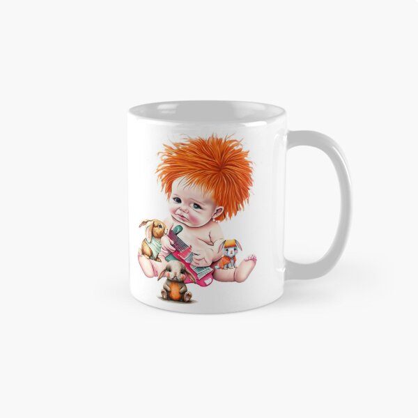 Item preview, Redhead baby with guitar and rabbits designed and sold by Artbellachi.