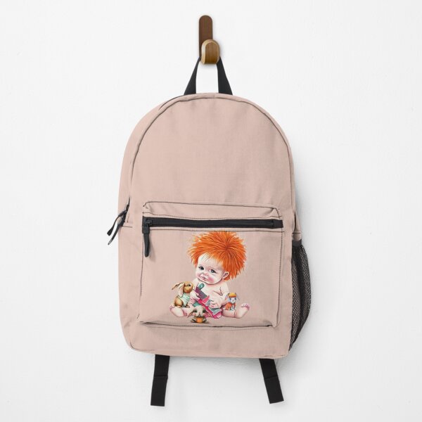 Item preview, Redhead baby with guitar and rabbits designed and sold by Artbellachi.