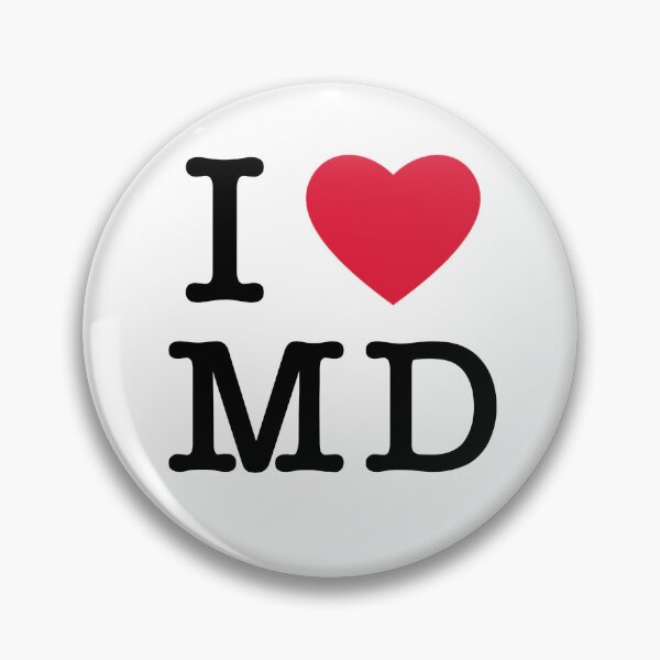 Item preview, I heart MD - red designed and sold by Jeandabean.