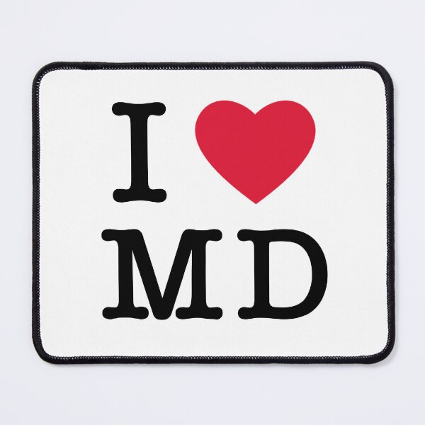 Item preview, I heart MD - red designed and sold by Jeandabean.