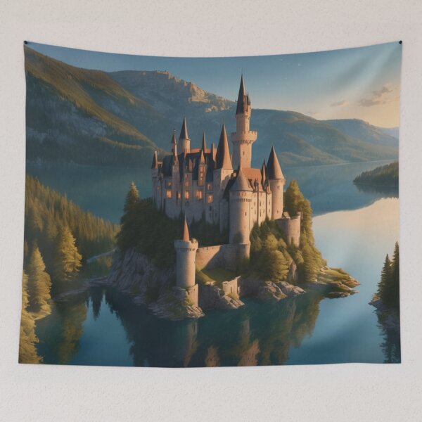 Item preview, Castle on a lake designed and sold by EpicGear085.
