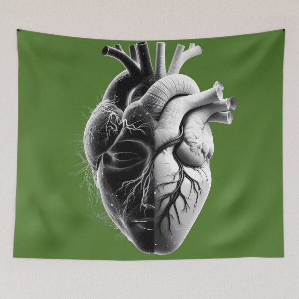 Item preview, Heart 2 - dark art  designed and sold by WalterGomes.