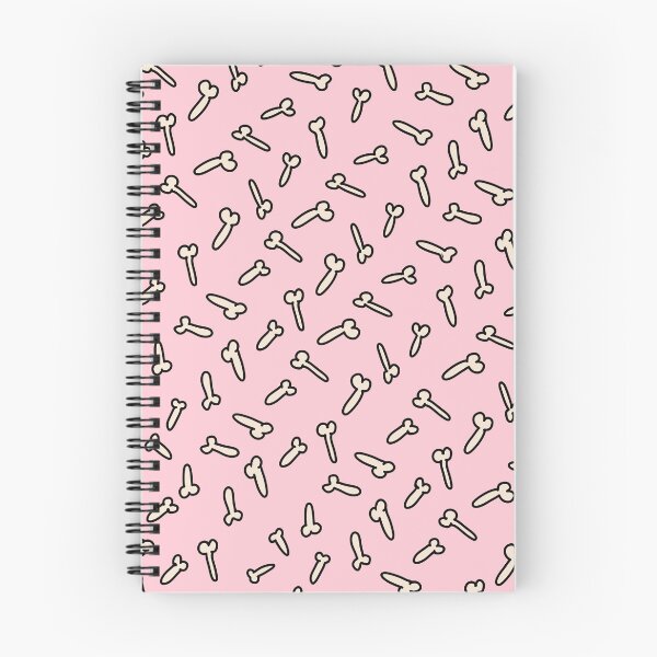 Item preview, SIMPLE PENIS DOODLES PATTERN PINK designed and sold by aydapadi.