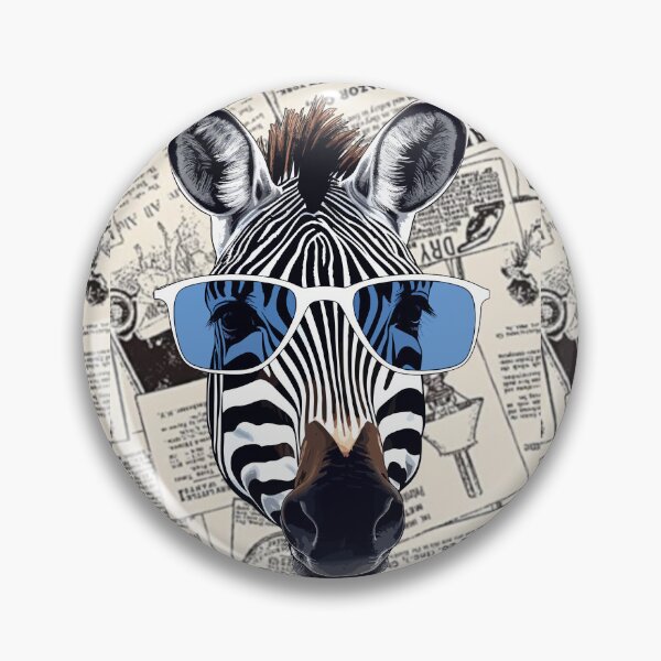 Item preview, Zebra t-shirts, nature pattern t-shirts, cute wild animal pattern t-shirts, vintage style t-shirts. ,newspaper designed and sold by BeYourself1993.