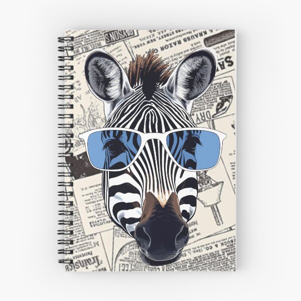 Item preview, Zebra t-shirts, nature pattern t-shirts, cute wild animal pattern t-shirts, vintage style t-shirts. ,newspaper designed and sold by BeYourself1993.