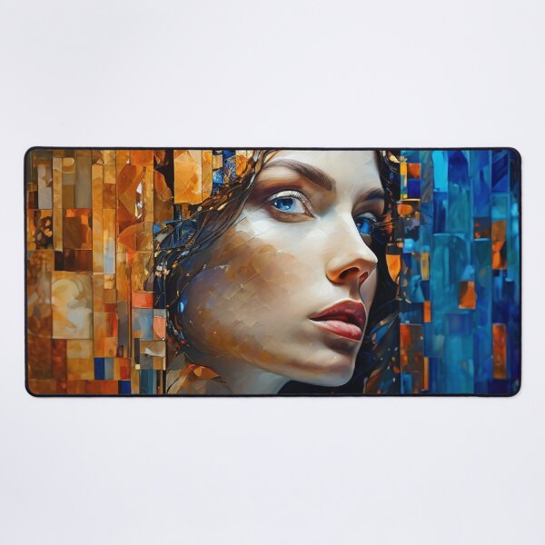 Item preview, Her and Klimt between morning and night designed and sold by JangmiHorang.