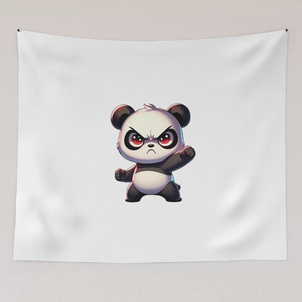 Item preview, Angry Panda Fury in the Forest designed and sold by mavesapparel.