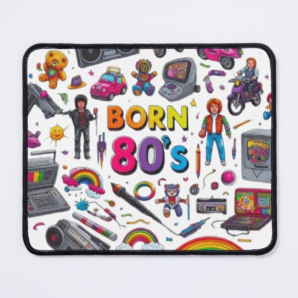 Item preview, Born in 80's - Toys and video games in eighties years designed and sold by NovaMode.
