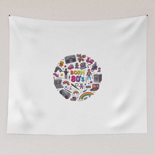 Item preview, Born in 80's - Toys and video games in eighties years designed and sold by NovaMode.