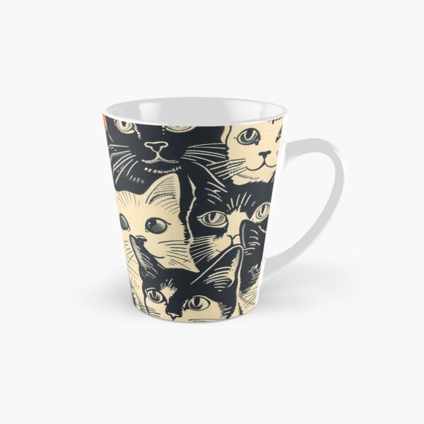 Item preview, Adorable Vintage Art Cute Cats Kittens Retro Pattern designed and sold by LVTFCOarts.