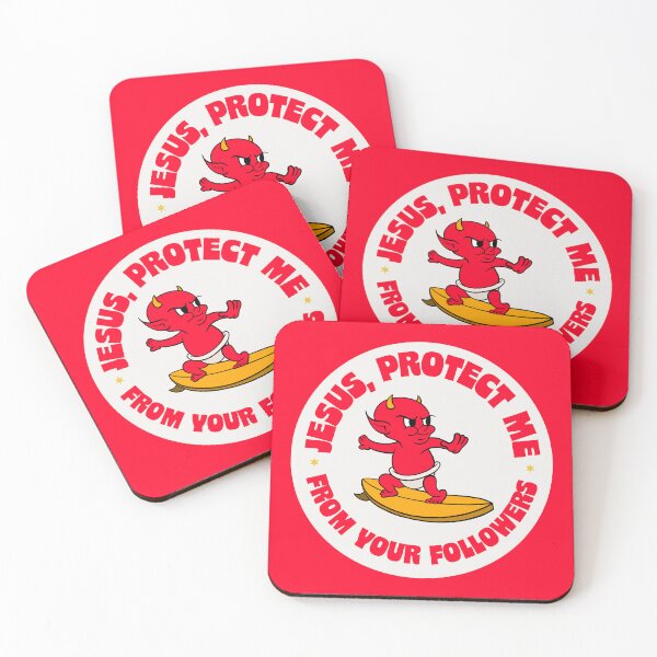 Item preview, Jesus Protect Me From Your Followers - Funny Atheist / Atheism designed and sold by Picket Club.