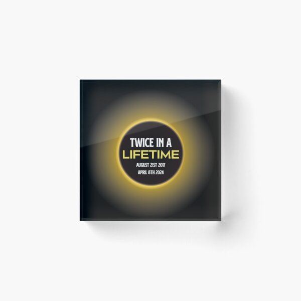 Item preview, Twice In A Lifetime Total Solar Eclipse 2024 designed and sold by Exosia Shop ⭐⭐⭐⭐⭐.