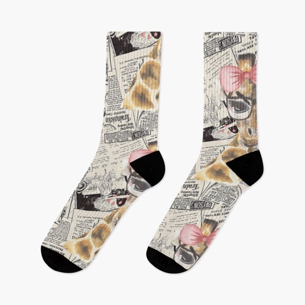 Item preview, Giraffe t-shirts, nature t-shirts, cute wild animal t-shirts, vintage style t-shirts. ,newspaper designed and sold by BeYourself1993.